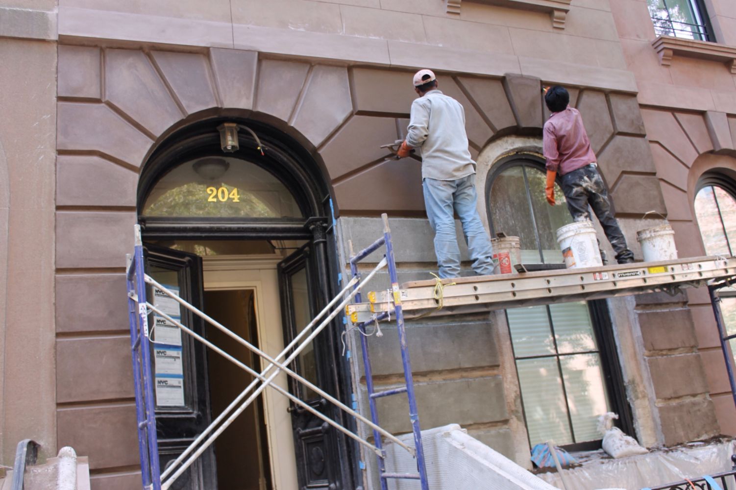 brownstone-facade-restoration-in-brooklyn-ny-brownstone-contractor