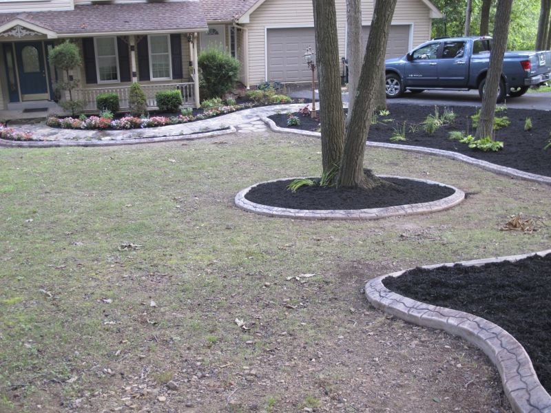 Custom Stamped Concrete & Landscape Curbing Edging in Harrisburg, PA ProEdging, LLC