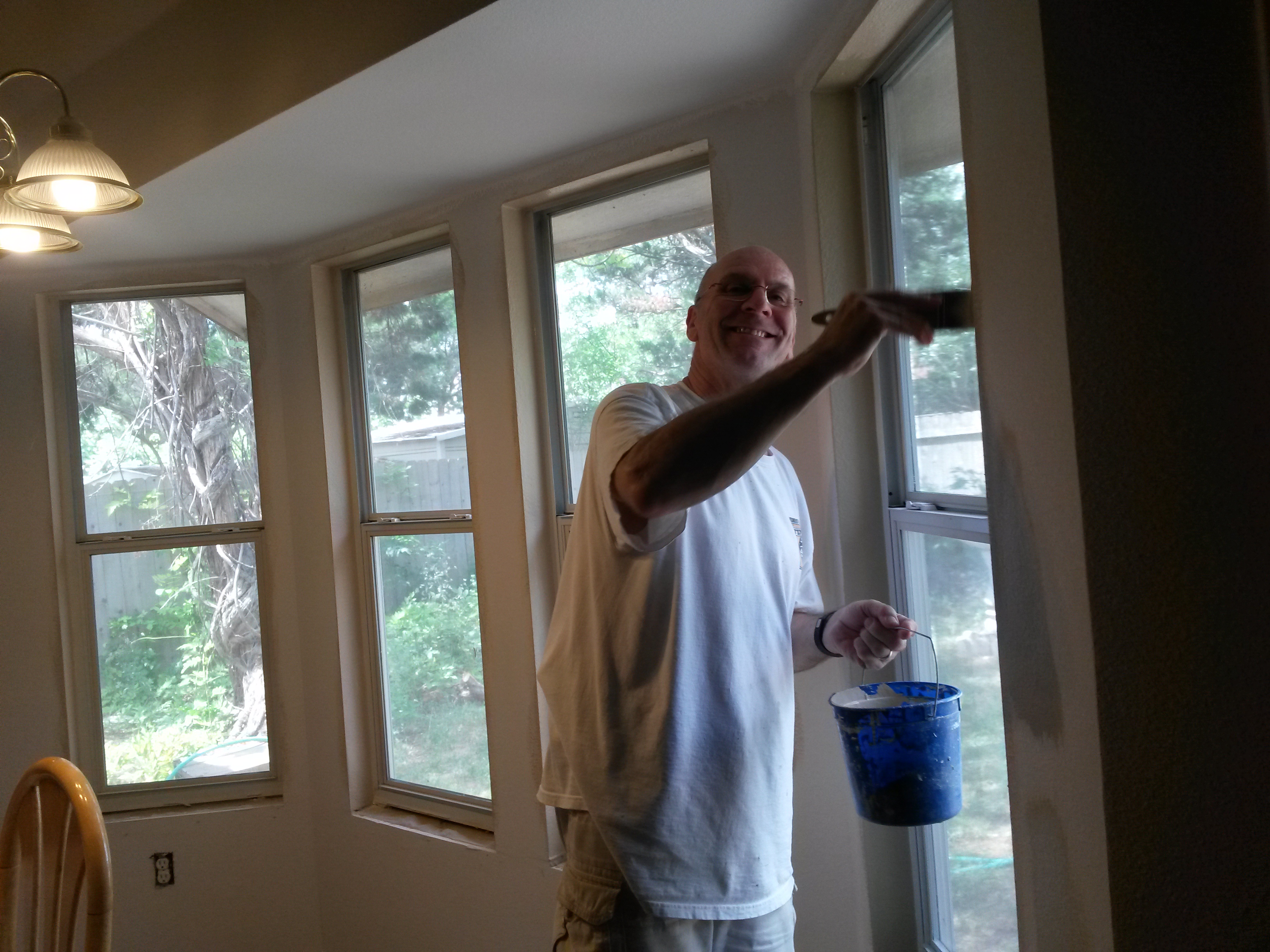 Painting, Drywall repair, Carpentry repair, Wallpapering