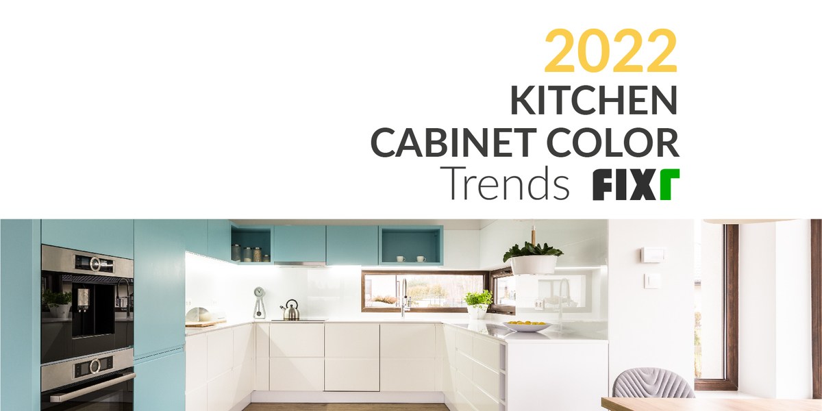 Top 7 Kitchen Cabinet Color Trends In 2022, Repair Wood Kitchen Cabinets 2022