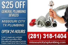 Missouri City Plumbing Service