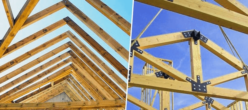 Rafters Vs Trusses Whats The Difference And Which Is Right For You ...