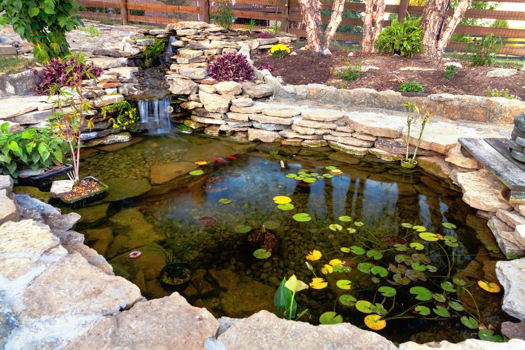 Cost To Build A Pond Backyard Pond Cost