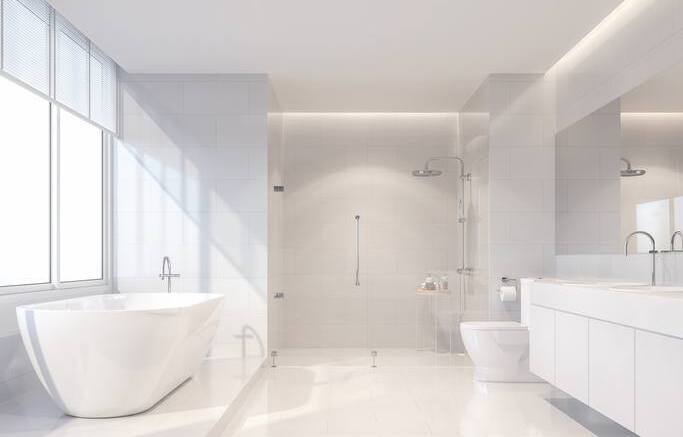Classic White Bathroom Design