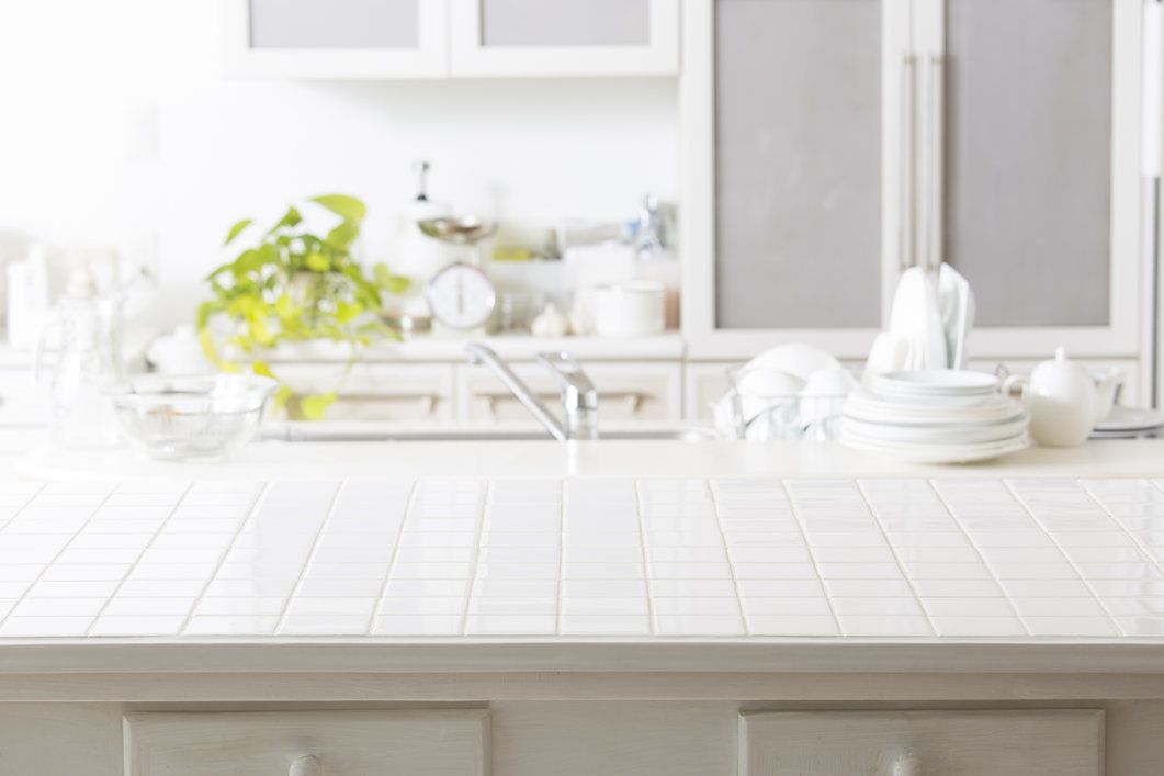 ceramic tile kitchen countertops