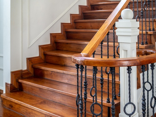 Interior Staircase Installation Cost, Wood Floor Stairs Installation Costs