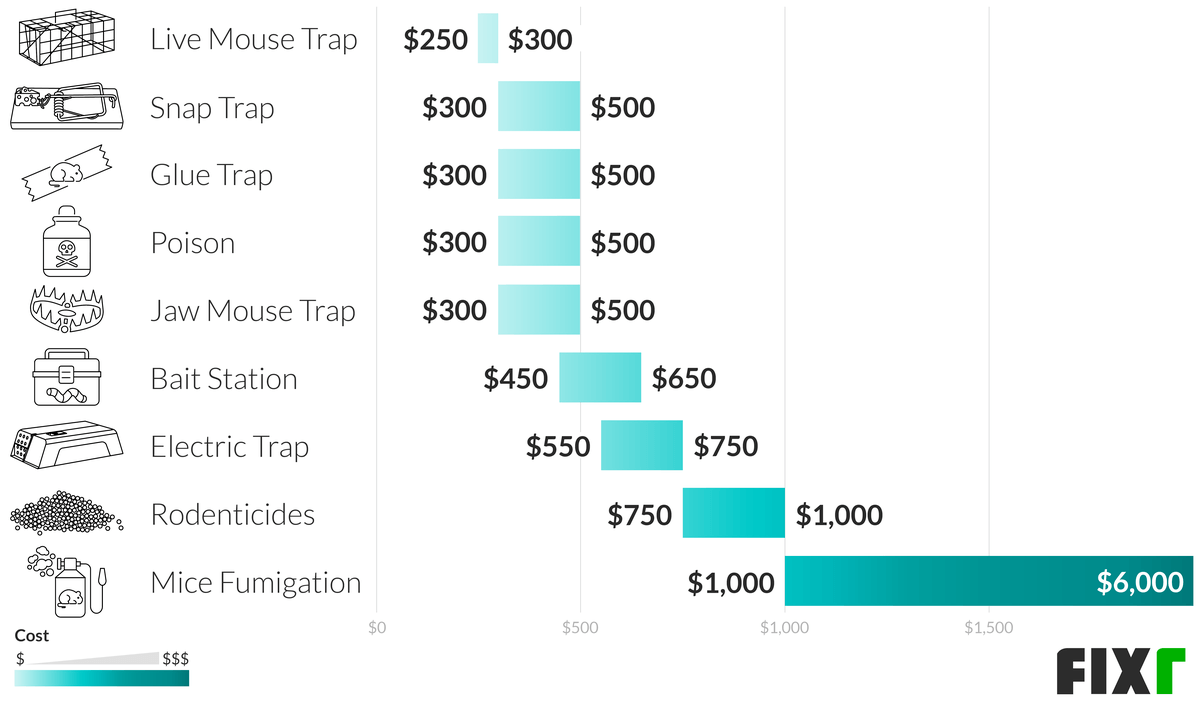 Mouse Exterminator Cost Chart