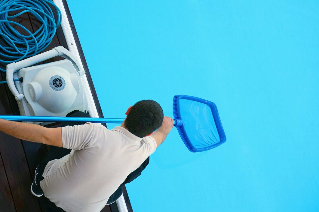 Pool Maintenance Service Professional Cleaning Turquoise Pool