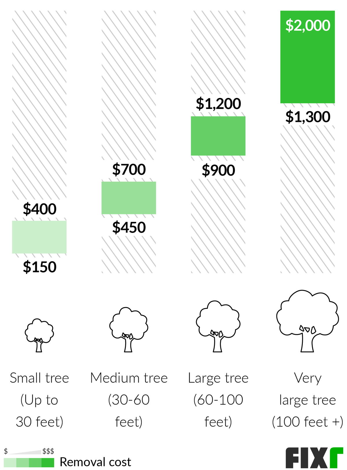 Average Cost To Cut Down A Tree Uk