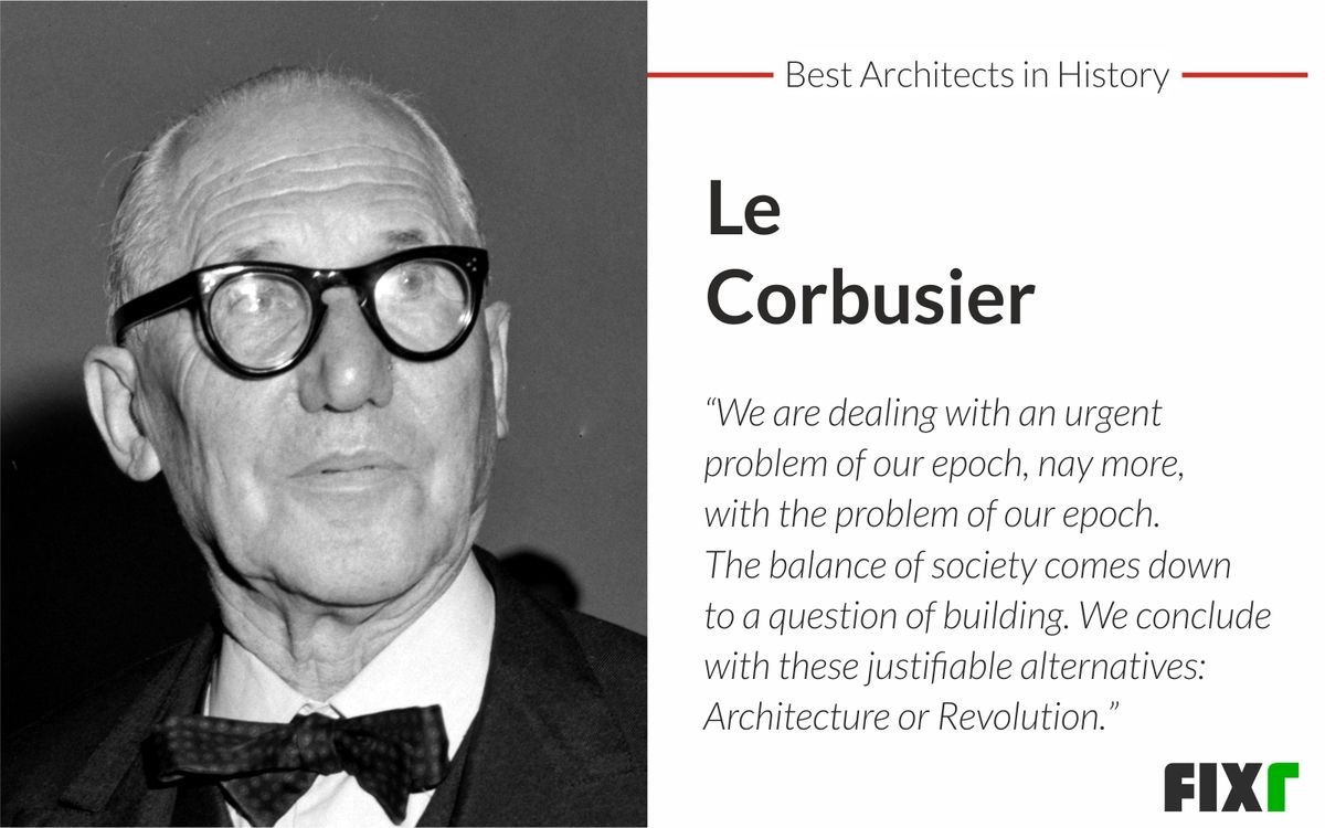 Best Architects in History - Le Corbusier quote
