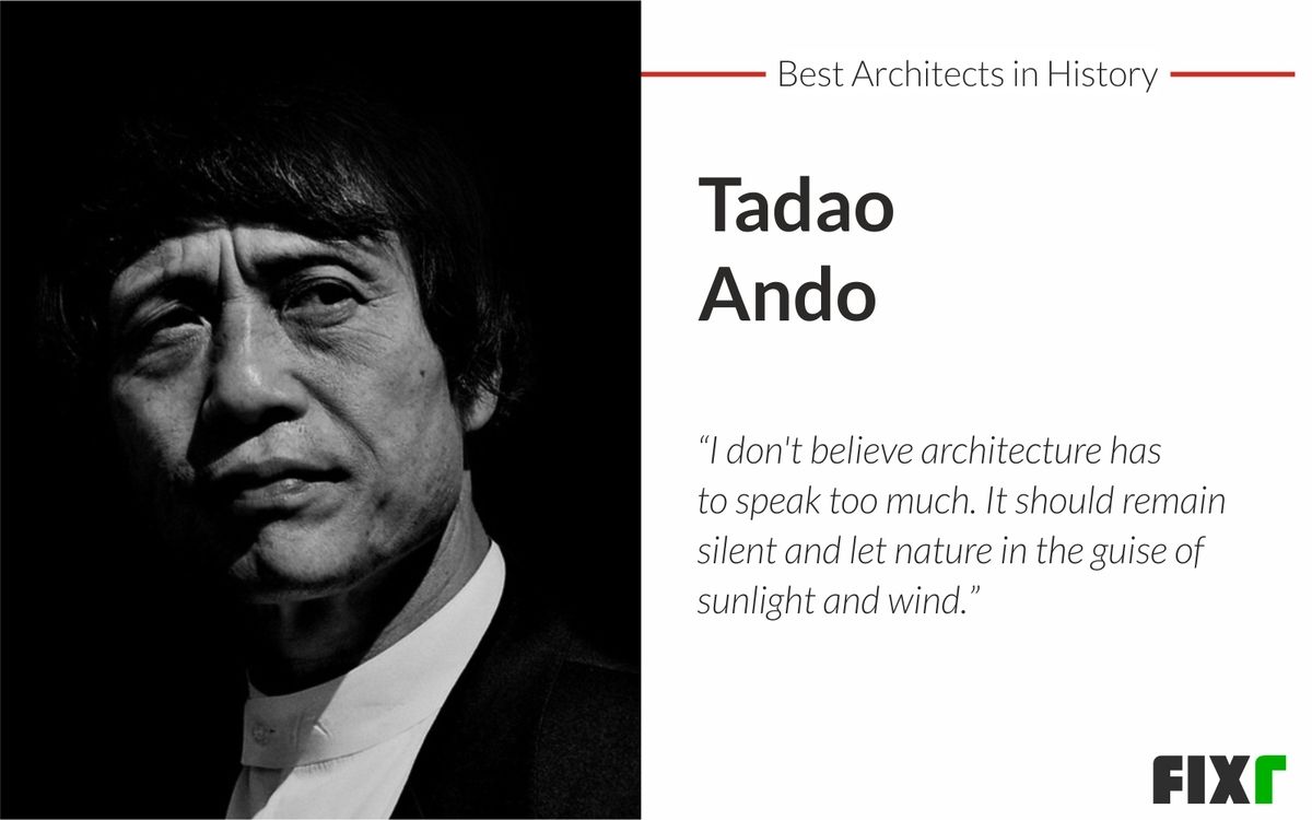Best Architects in History - Tadao Ando