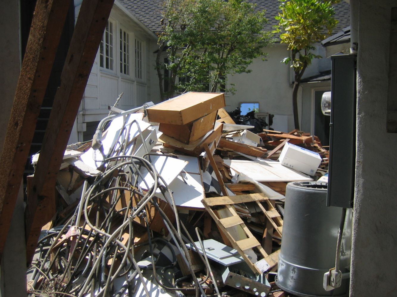 Junk Removal and Residential Demolition in Inglewood, CA  M&SONS