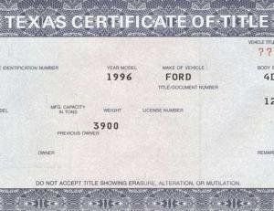 How do you replace a lost vehicle title?