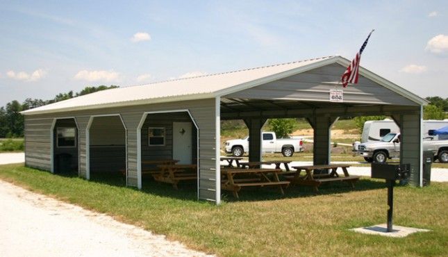 Custom Metal Structures and Steel Buildings in Mount Airy, NC - Carport